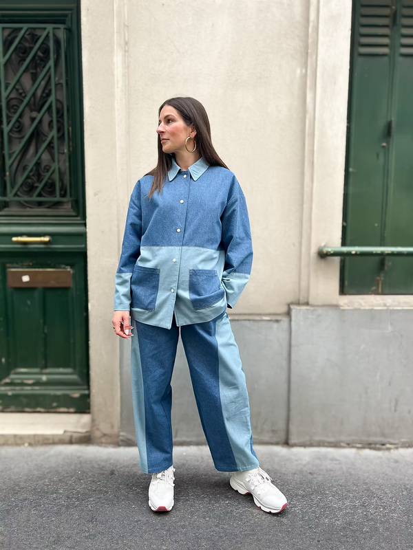 PDF - Patron digital de la veste unisexe Thom de l'Atelier des premières - taille XS au XXL (fr)