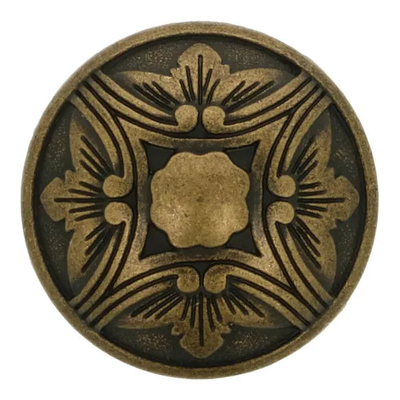 Boutons en métal bronze 18mm (prix à la pièce)