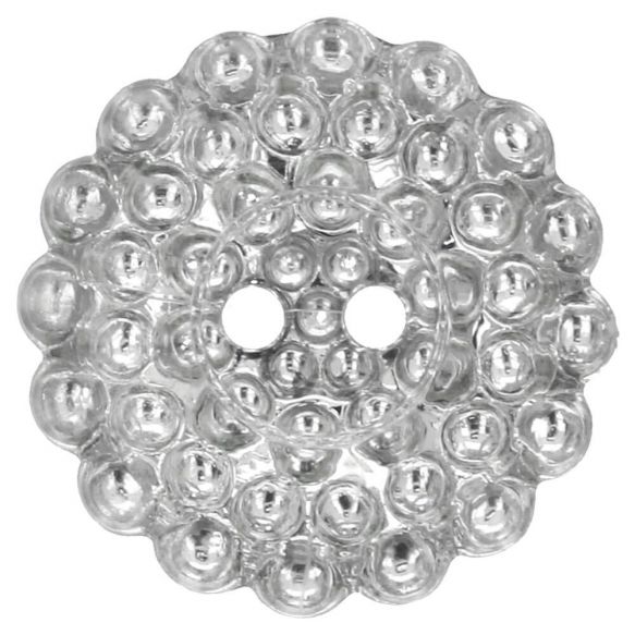 Boutons marguerites brillantes - 17,5mm (prix à la pièce)