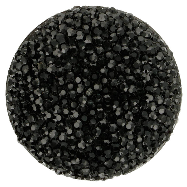 Boutons glamchic - effet "diamant" - 40mm (prix à la pièce)