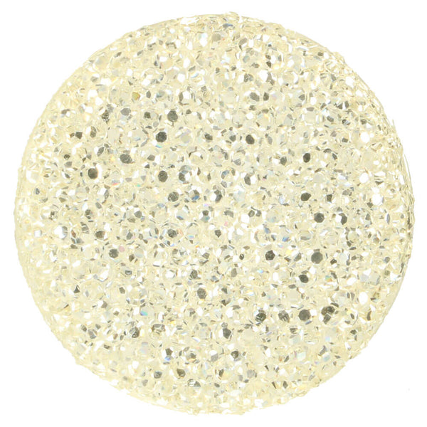 Boutons glamchic - effet "diamant" - 40mm (prix à la pièce)