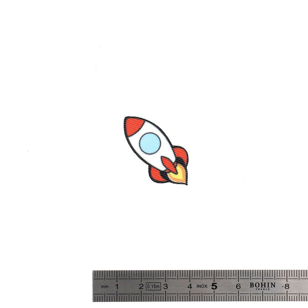 Patch thermocollant Fusée de Bohin (prix à la pièce)