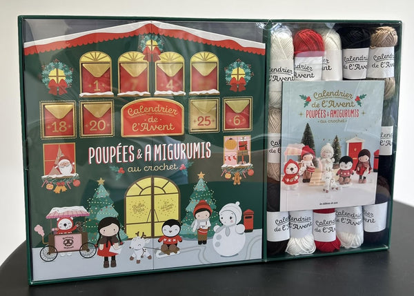 Calendrier de l'avent amigurumi (prix pour le kit)