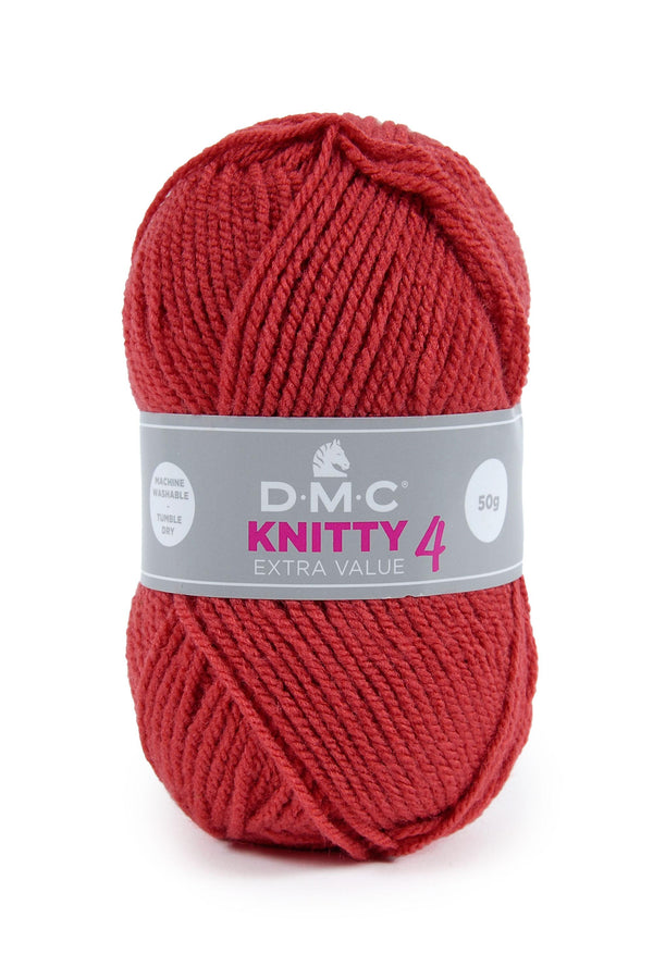 DMC - Knitty 4 - orange brulée 617 (prix pour 1 pelote)