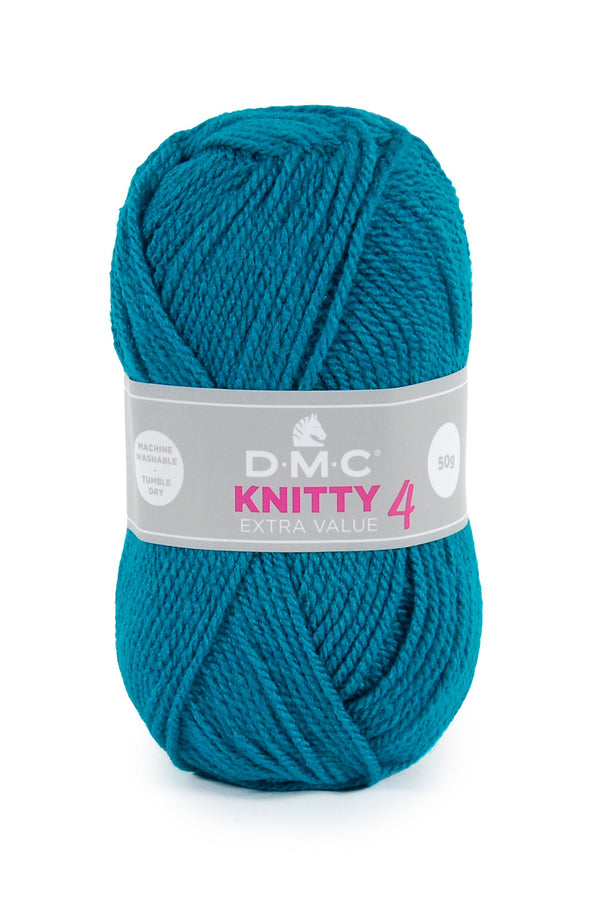 DMC - Knitty 4 - bleu canard 668 (prix pour 1 pelote)