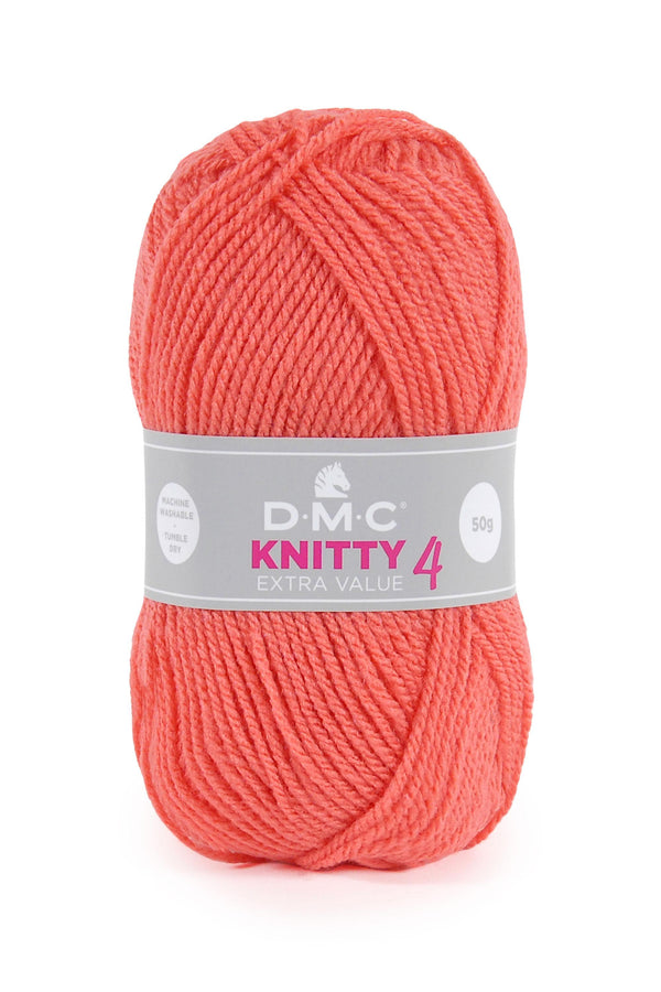 DMC - Knitty 4 - corail 728 (prix pour 1 pelote)