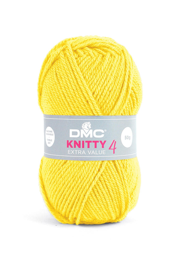 DMC - Knitty 4 - jaune poussin 819 (prix pour 1 pelote)