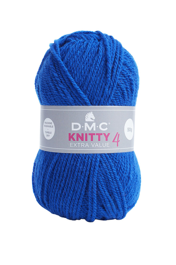 DMC - Knitty 4 - bleu roi 979 (prix pour 1 pelote)