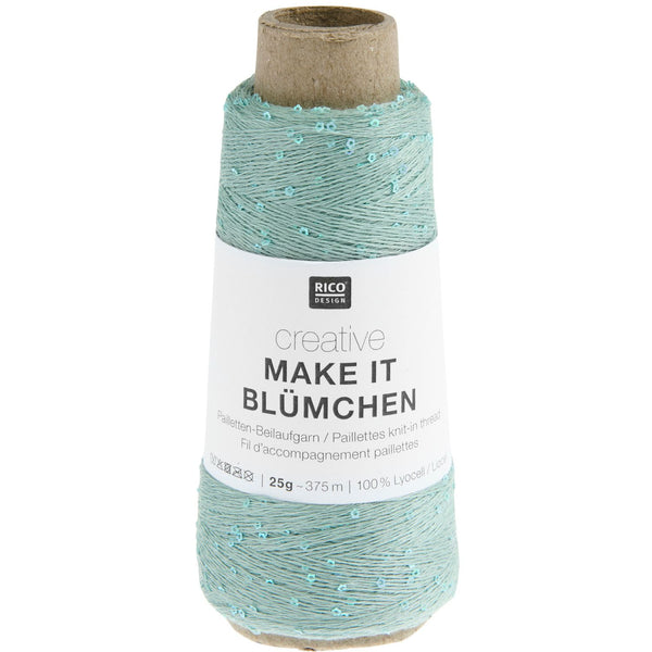 Fil fleuri : Make it bluhmchen de Rico Design -  Couleur Vert 02 (prix pour 1 pelote)