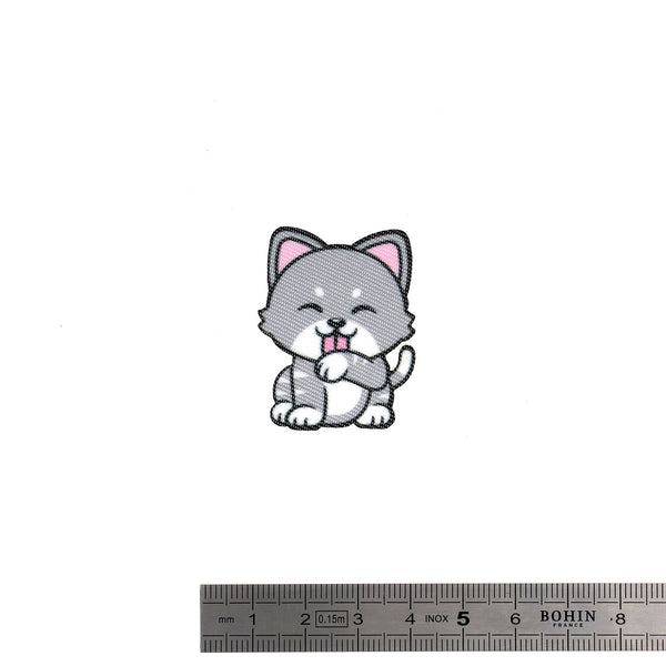 Patch thermocollant Petit chat de Bohin (prix à la pièce)