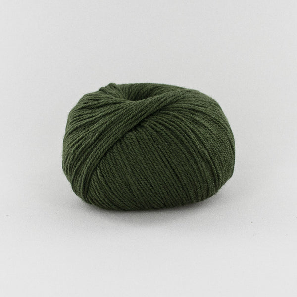 Fonty - BB mérinos - colori 825 - kaki (prix pour 1 pelote - mérinos)