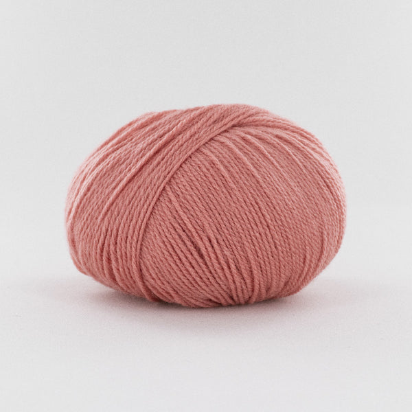 Fonty - BB mérinos - colori 832 - rose pêche (prix pour 1 pelote - mérinos)