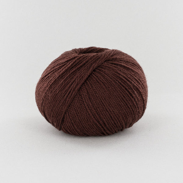 Fonty - BB mérinos - colori 910 - marron (prix pour 1 pelote - mérinos)