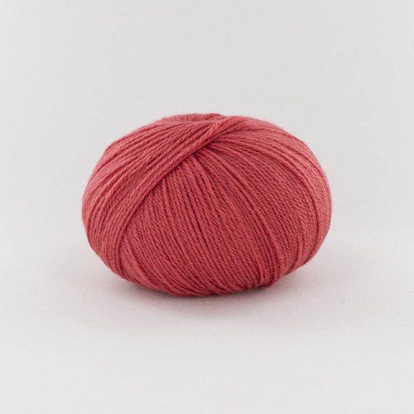 Fonty - BB mérinos - colori 921 - corail (prix pour 1 pelote - mérinos)
