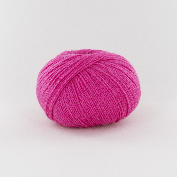 Fonty - BB mérinos - colori 925 - rose flash (prix pour 1 pelote - mérinos)