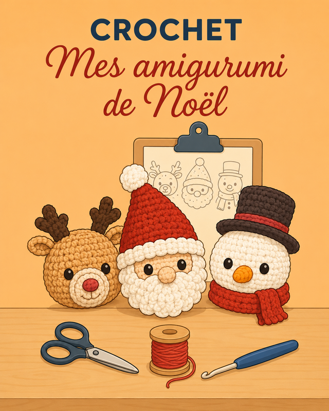 Mes amigurumi de noël