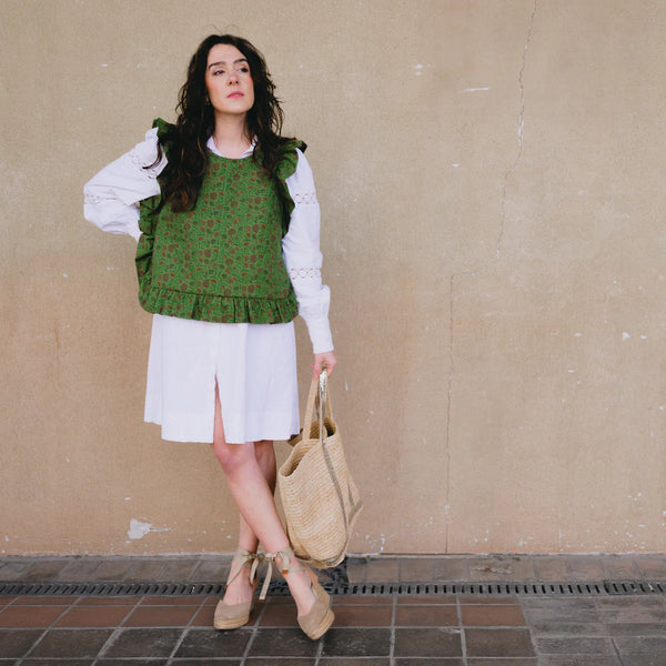 Pochette du plastron et pull sans manche Brisbane de Ikatee - taille 32 à 52 (fr et angl)