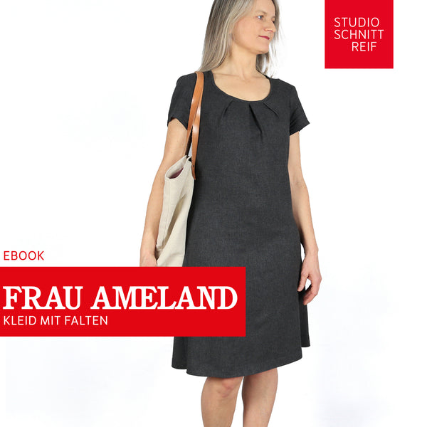 PDF - patron digital de la robe Madame Ameland de Studio Schnittreif du XS au XXL (fr)