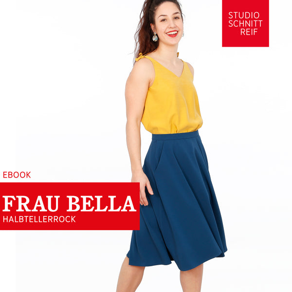 PDF - patron digital de la jupe à poches Madame Bella de Studio Schnittreif du XS au XXL (fr)