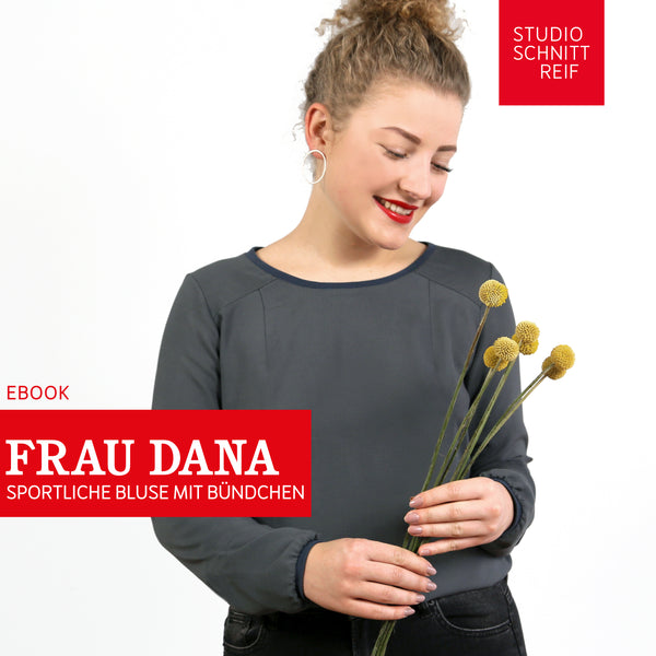 PDF - patron digital de la blouse Madame Dana de Studio Schnittreif du XS au XXL (fr)