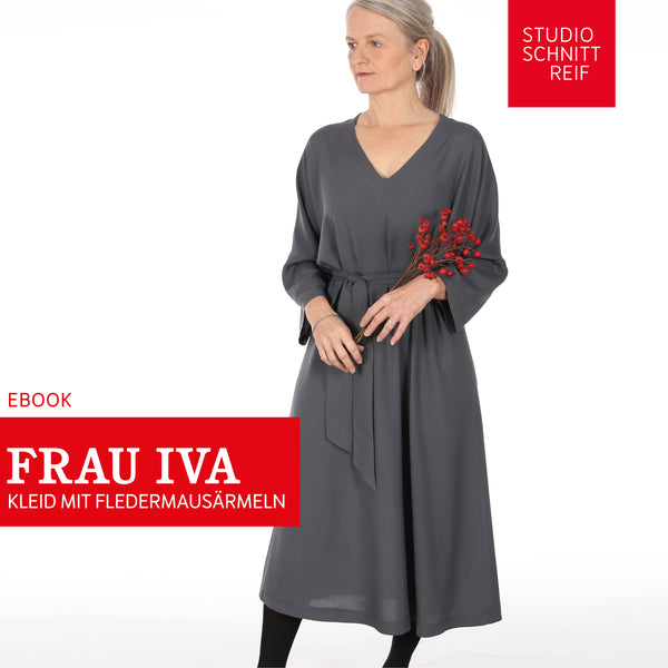 PDF - patron digital de la robe Madame Iva de Studio Schnittreif du XS au XXL (fr)