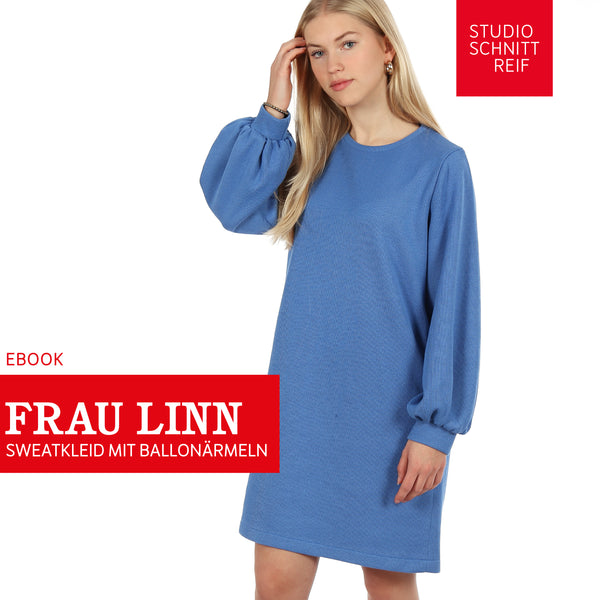 PDF - patron digital de la robe Madame Linn de Studio Schnittreif du XS au XXL (fr)