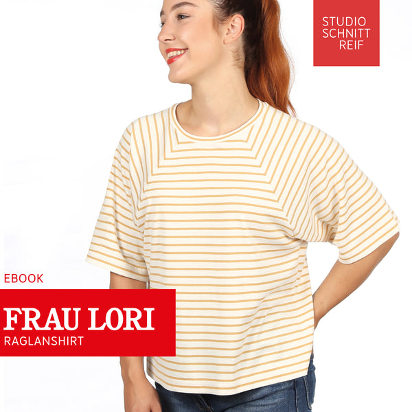 PDF - patron digital du tee-shirt Madame Lori de Studio Schnittreif du XS au XXL (fr)