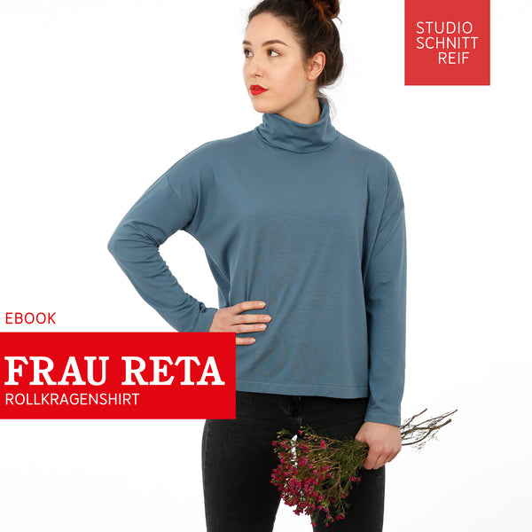 PDF - patron digital du tee-shirt Madame Reta de Studio Schnittreif du XS au XXL (fr)
