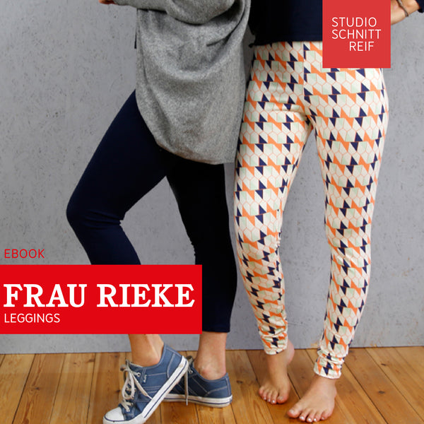 PDF - patron digital du legging Madame Rieke de Studio Schnittreif du XS au XXL (fr)