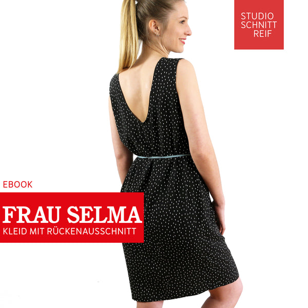 PDF - patron digital de la robe en jersey Madame Selma de Studio Schnittreif du XS au XL (fr)