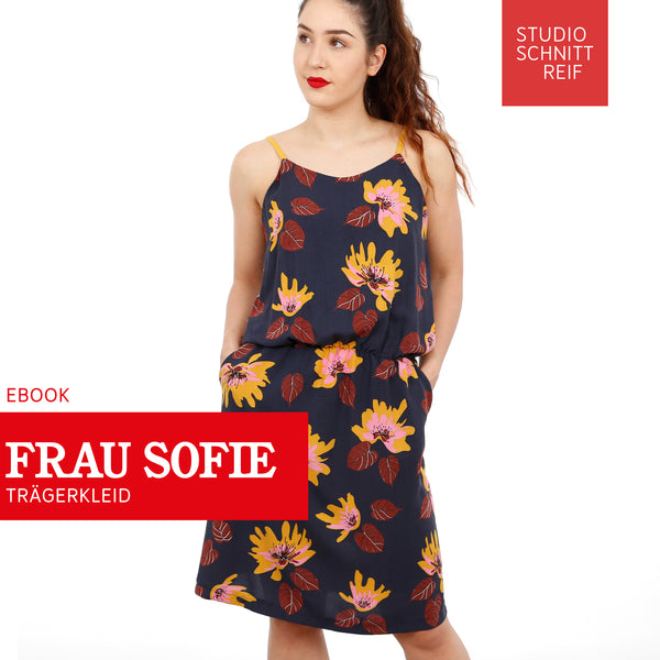 PDF - patron digital de la robe d'été Madame Sofie de Studio Schnittreif du XS au XL (fr)