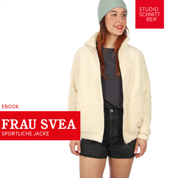 PDF - patron digital de la veste de sport Madame Svea de Studio Schnittreif du XS au XXL (fr)