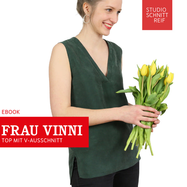 PDF - patron digital de la blouse Madame Vinni de Studio Schnittreif du XS au XL (fr)