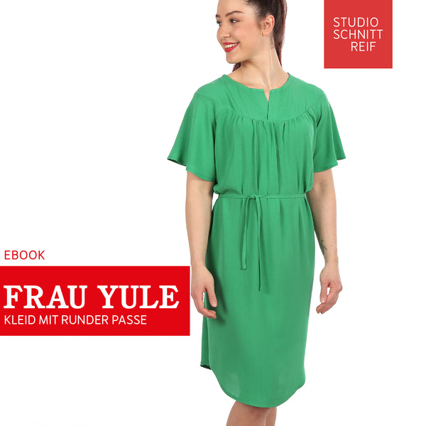 PDF - patron digital de la robe Madame Yule de Studio Schnittreif du XS au XXL (fr)
