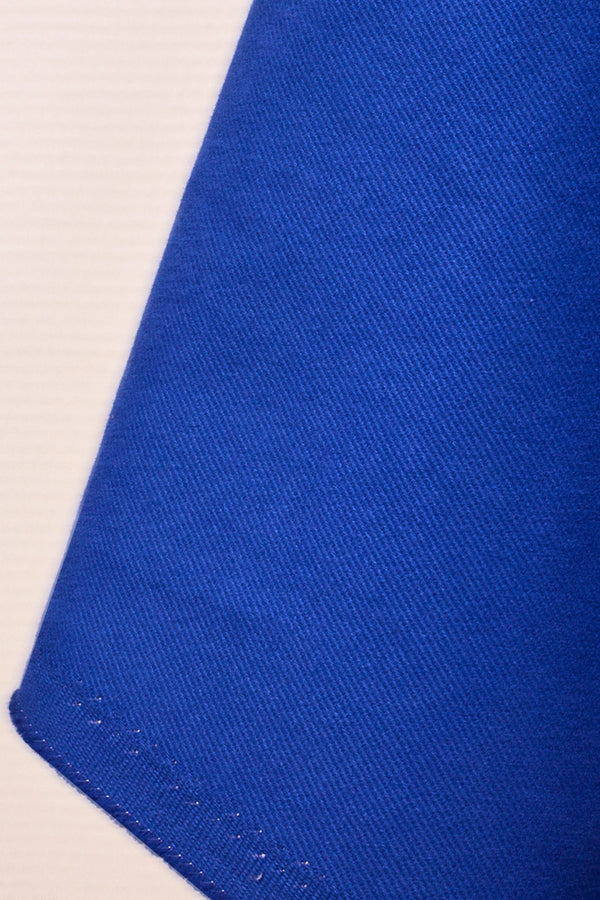 Gabardine Atelier Brunette - Hypnotik Blue (prix pour 10cm)