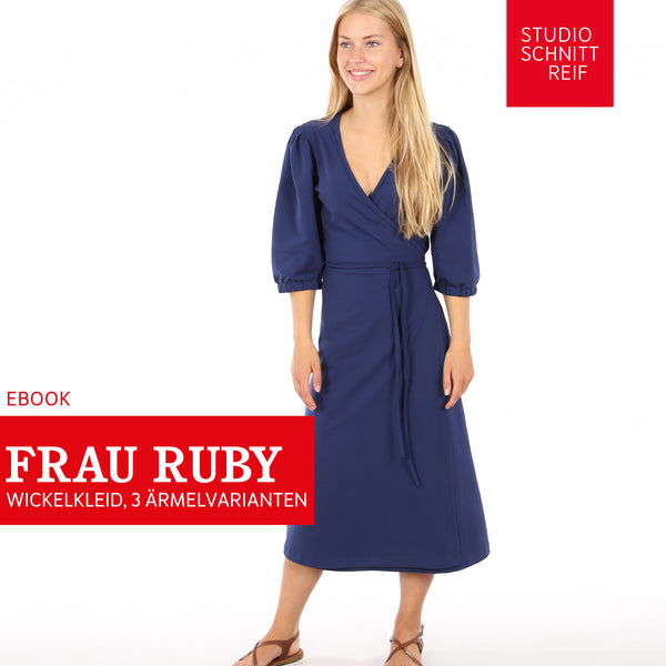 PDF - patron digital de la robe Madame Ruby de Studio Schnittreif du XS au XXL (fr)