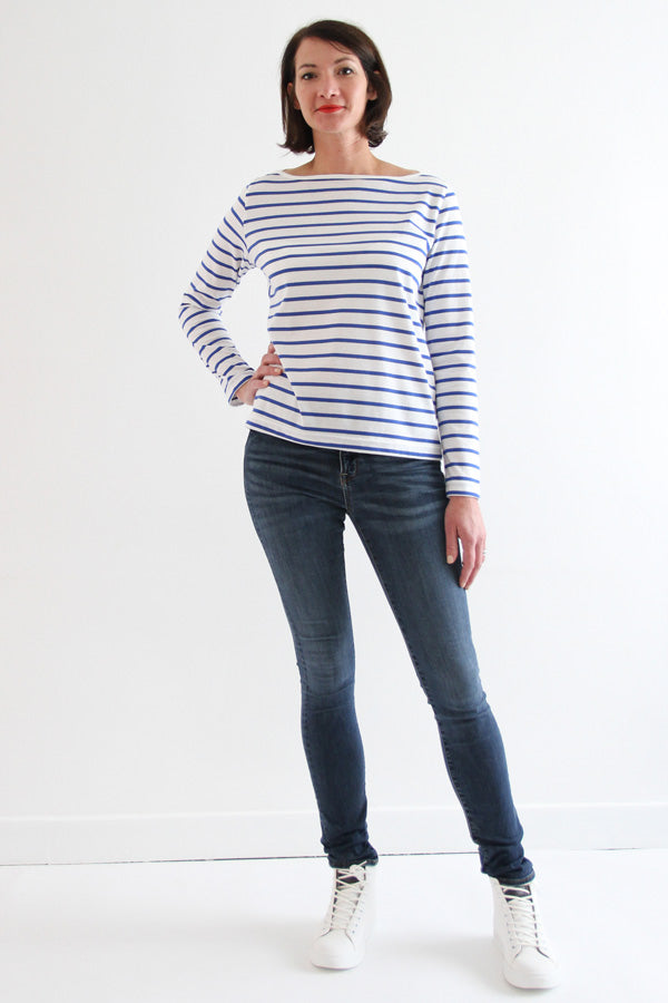 PDF - Patron digital du pull femme Milor de Iam patterns - 36 au 46 (fr/angl)