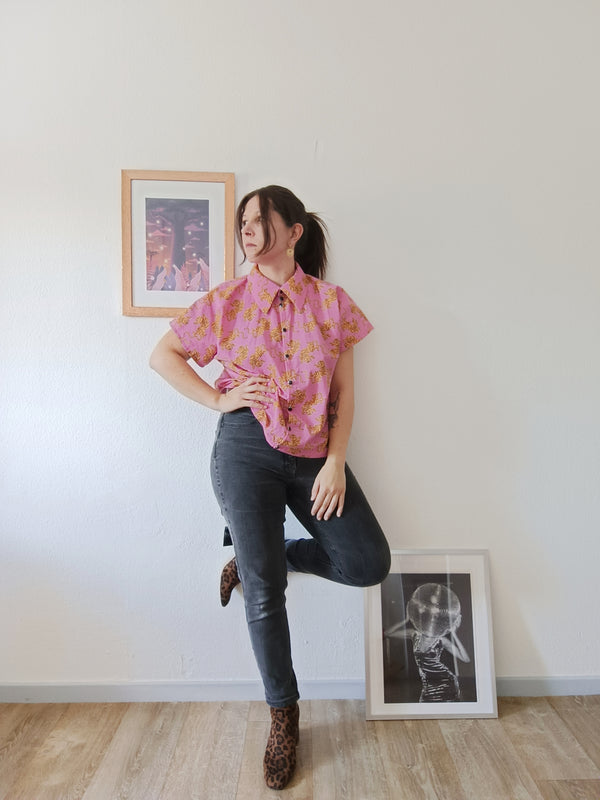 PDF - Patron digital de la chemise Toni de little atelier du 36 au 46 - fr