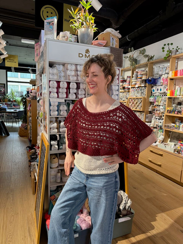 Crochet - Mon boléro / poncho au crochet