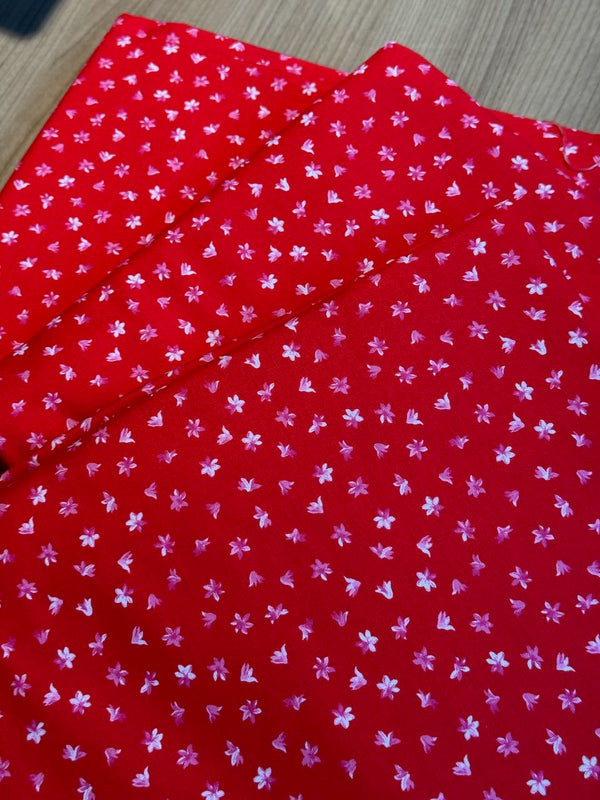 Superbe coupon 3m de popeline "Afternoon Picnic" - Penny Rose Fabrics - 110cm de large