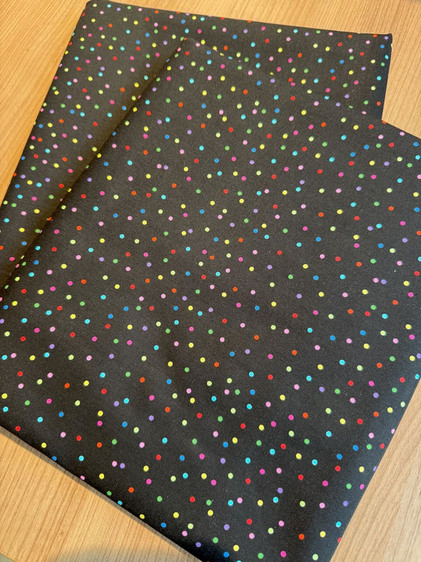 Superbe coupon 3m de popeline "timeless treasures" - Fabrics of Soho - 110cm de large