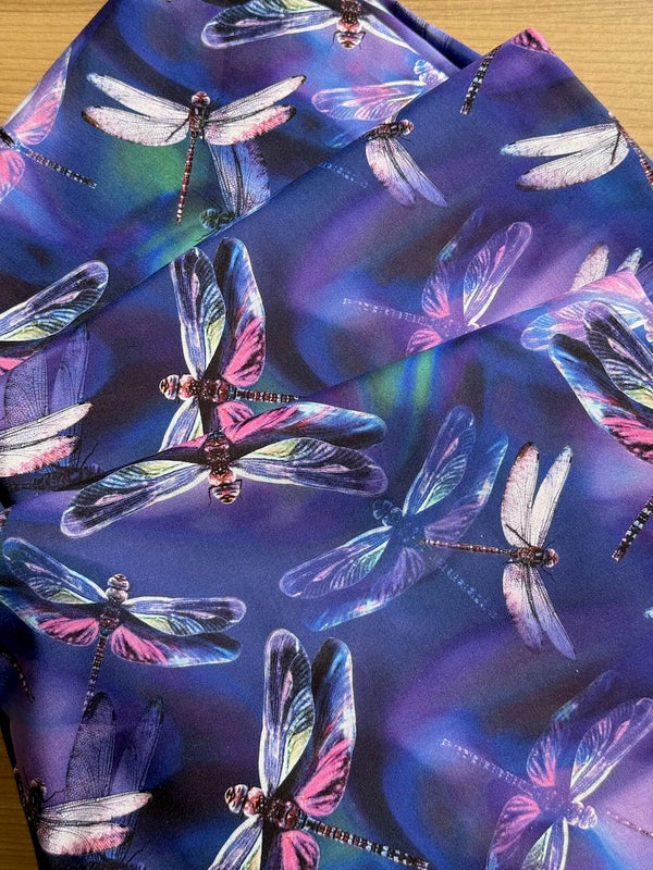 Superbe coupon 3m de popeline "Garden bliss" - hoofman fabrics - 110cm de large
