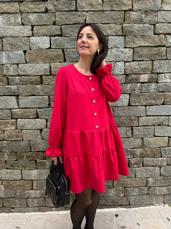 PDF - patron digital du pack blouse et robe Azurée de Laeti et Léa du 32 au 52 (Fr)