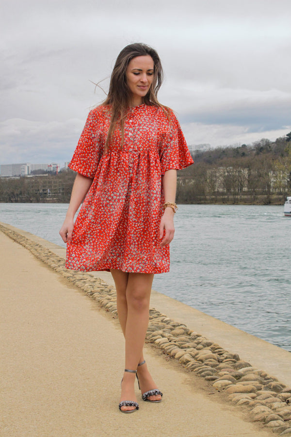 PDF - Patron digital de la robe Emily de Cha Coud (34 à 48) - fr