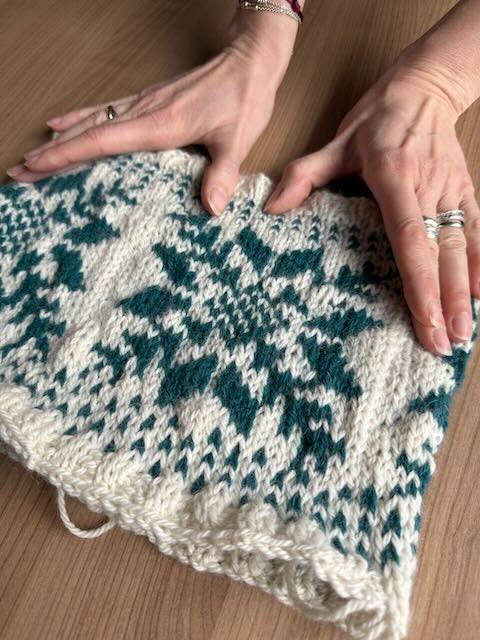 J'apprends le tricot jacquard aux aiguilles circulaires