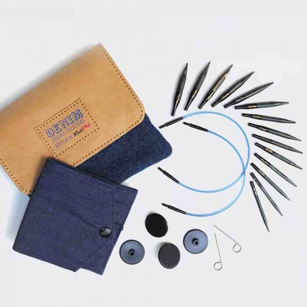 Set d'aiguilles circulaires petit diamètre - édition de luxe de marque knit Pro (prix pour la trousse garnie)