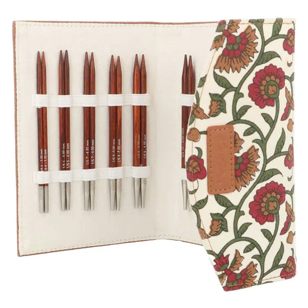 Set d'aiguilles circulaires interchangeables de marque knit Pro - COCOA (prix pour le set)