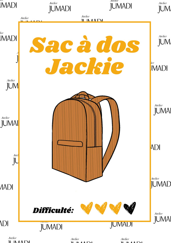 Patron pochette du sac Jackie de Atelier Jumadi - fr