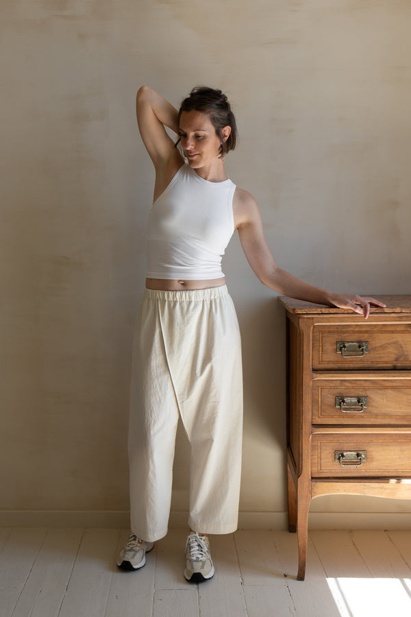 PDF- patron digital du pantalon asymétrique Pleat de Ready to sew du 32 au 58 (fr-angl)