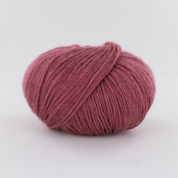 Fonty - Moustache - colori 402 - Grenadine (prix pour 1 pelote de 50g - super kid mohair-soie-mérinos)